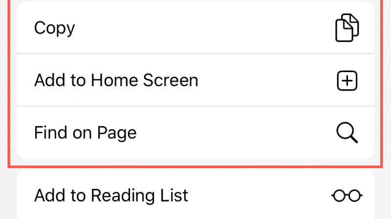 Safari Share Sheet Add to Home Screen Standalone Setup on iOS