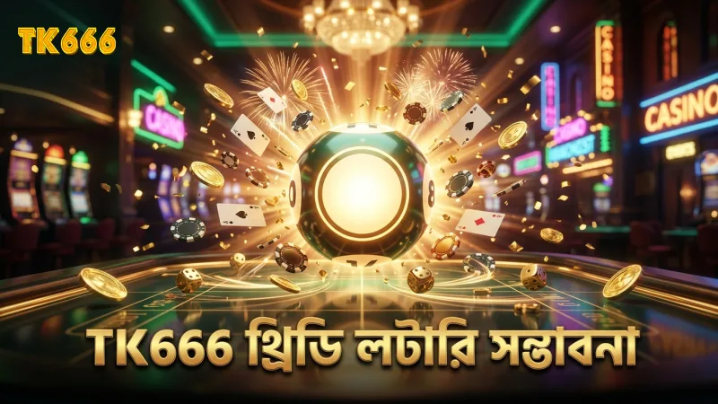 TK666 ব্যবহার করে থ্রিডি লটারি জেতার সম্ভাবনা বাড়ান