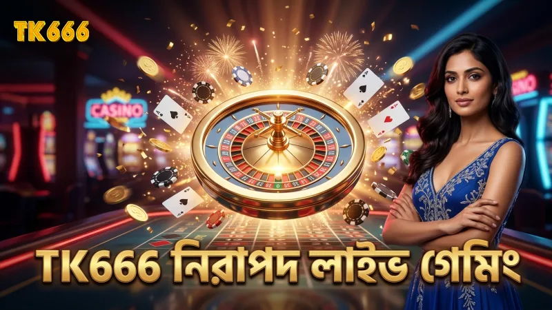 নিরাপদ গেমিংয়ের জন্য TK666-র লাইভ ডিলার নেটওয়ার্ক।
