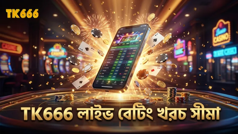 TK666 এর মাধ্যমে লাইভ বেটিংয়ের খরচ ও সীমা বুঝে বাজি রাখুন