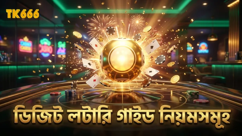 ডিজিট লটারি গাইডে বাজির মৌলিক নিয়ম স্পষ্ট করা হয়েছে