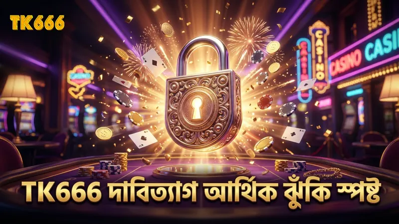 দাবিত্যাগে আর্থিক ঝুঁকি সম্পর্কে স্পষ্ট তথ্য থাকে TK666-তে
