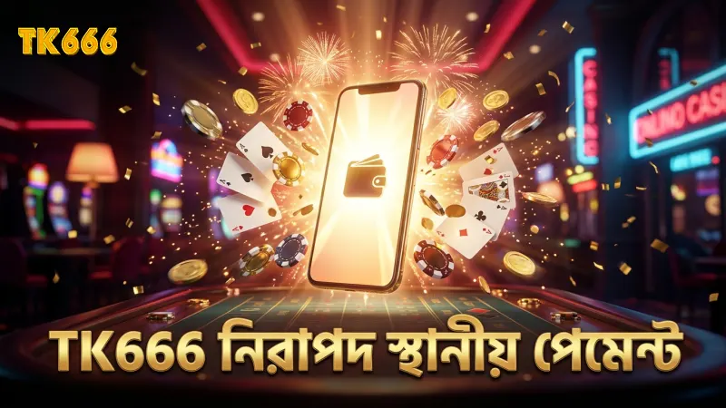 বাংলাদেশের স্থানীয় পেমেন্ট গেটওয়ে দিয়ে TK666 তে দ্রুত লেনদেন।