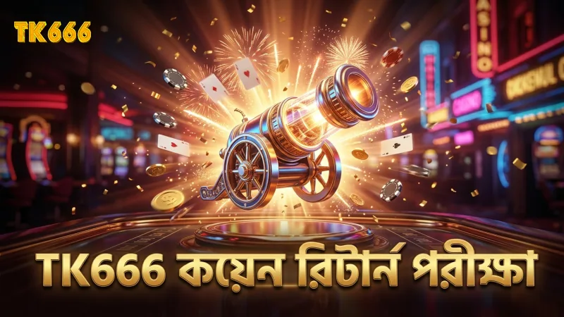 TK666 তে বিভিন্ন ক্যানন সাইজ ব্যবহার করে কয়েন রিটার্ন পরীক্ষা।