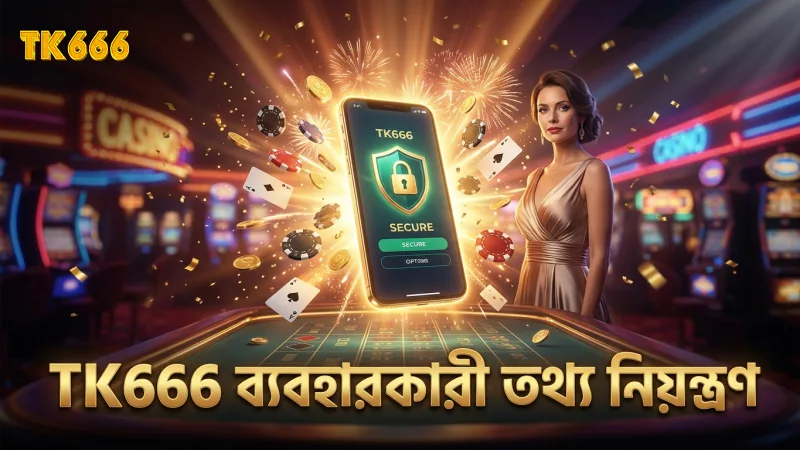 ব্যবহারকারীর তথ্য নিয়ন্ত্রণে TK666-এর স্পষ্ট নীতি।