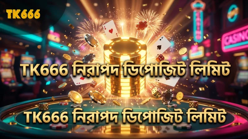 ডিপোজিট লিমিট সেটিংসে TK666 প্লেয়ারদের আর্থিক সুরক্ষা নিশ্চিত করে।