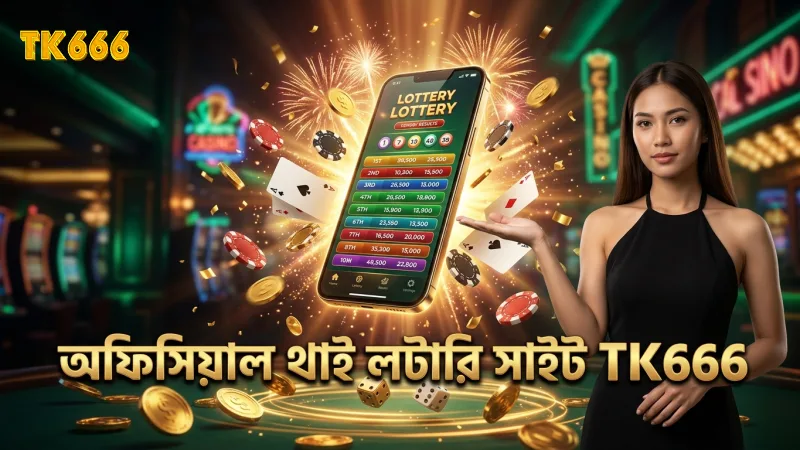 অফিসিয়াল থাই লটারি সাইট থেকে সরাসরি ফলাফল পাওয়া যায়