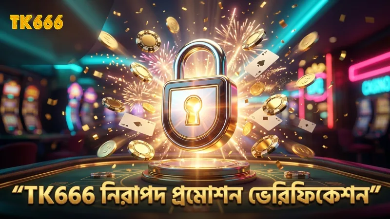 ভেরিফিকেশন ও নিরাপত্তা TK666 প্রমোশন ব্যবহারে মূল ভিত্তি।