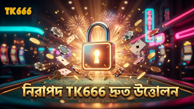 TK666 উইথড্রয়ালে দ্রুত লেনদেন সম্পন্ন হয় নিরাপদ পদ্ধতিতে।